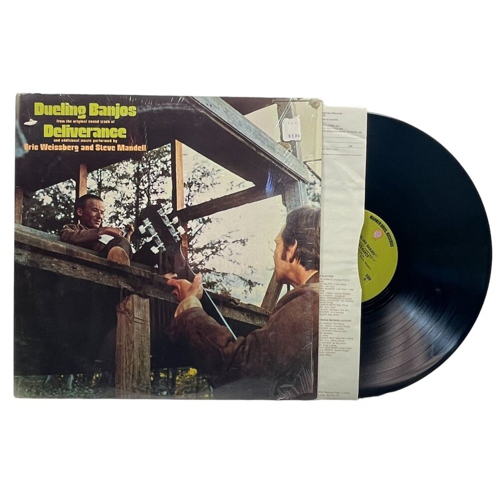 Dueling Banjos LP Deliverance Soundtrack 1973 In Shrink Eric Weissberg